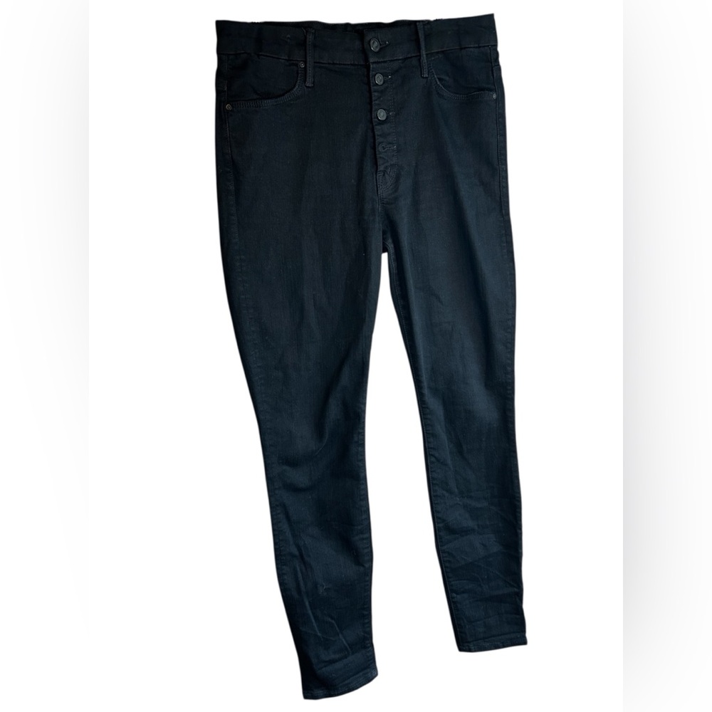 MOTHER Pixie Jeans, Black‎